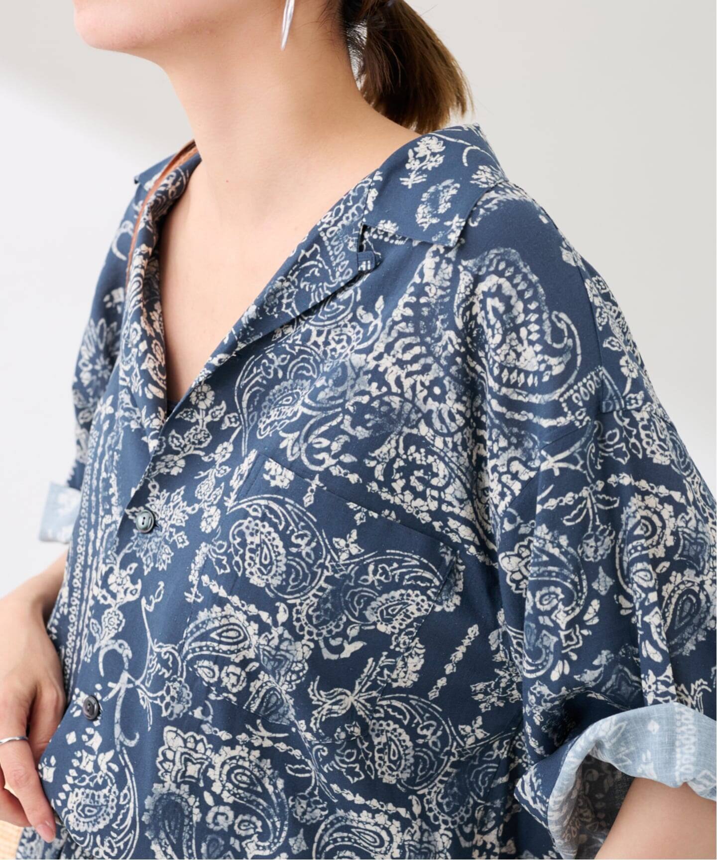 COUTURE D`ADAM/クチュールドアダム bandana print シャツ（シャツ