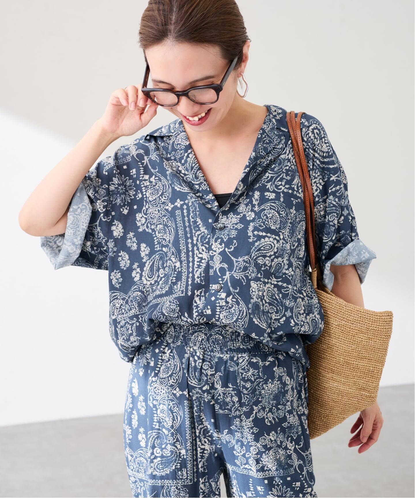 COUTURE D`ADAM/クチュールドアダム bandana print シャツ（シャツ 