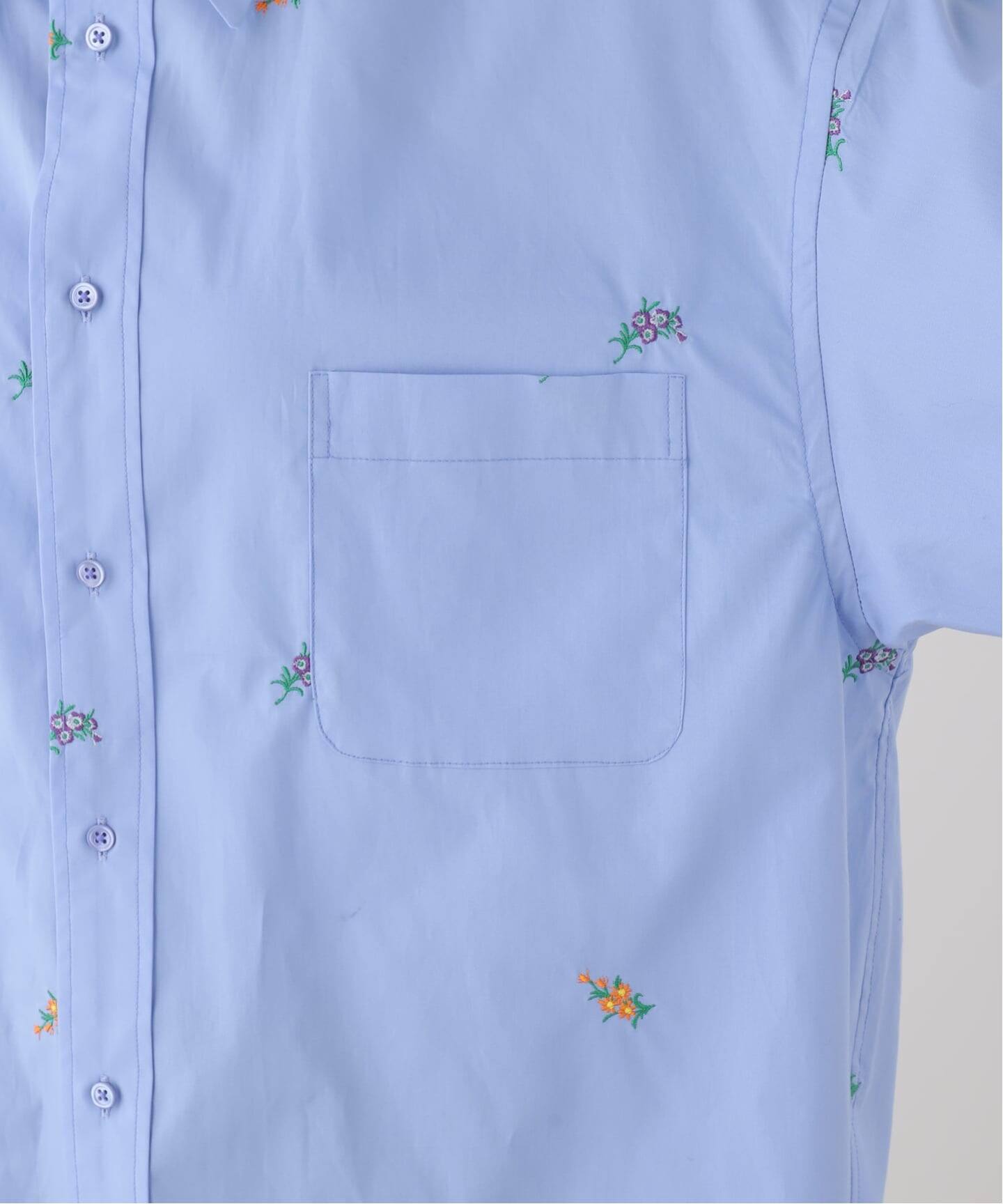 JANE SMITH/ジェーンスミス flower embroidery regular col（シャツ
