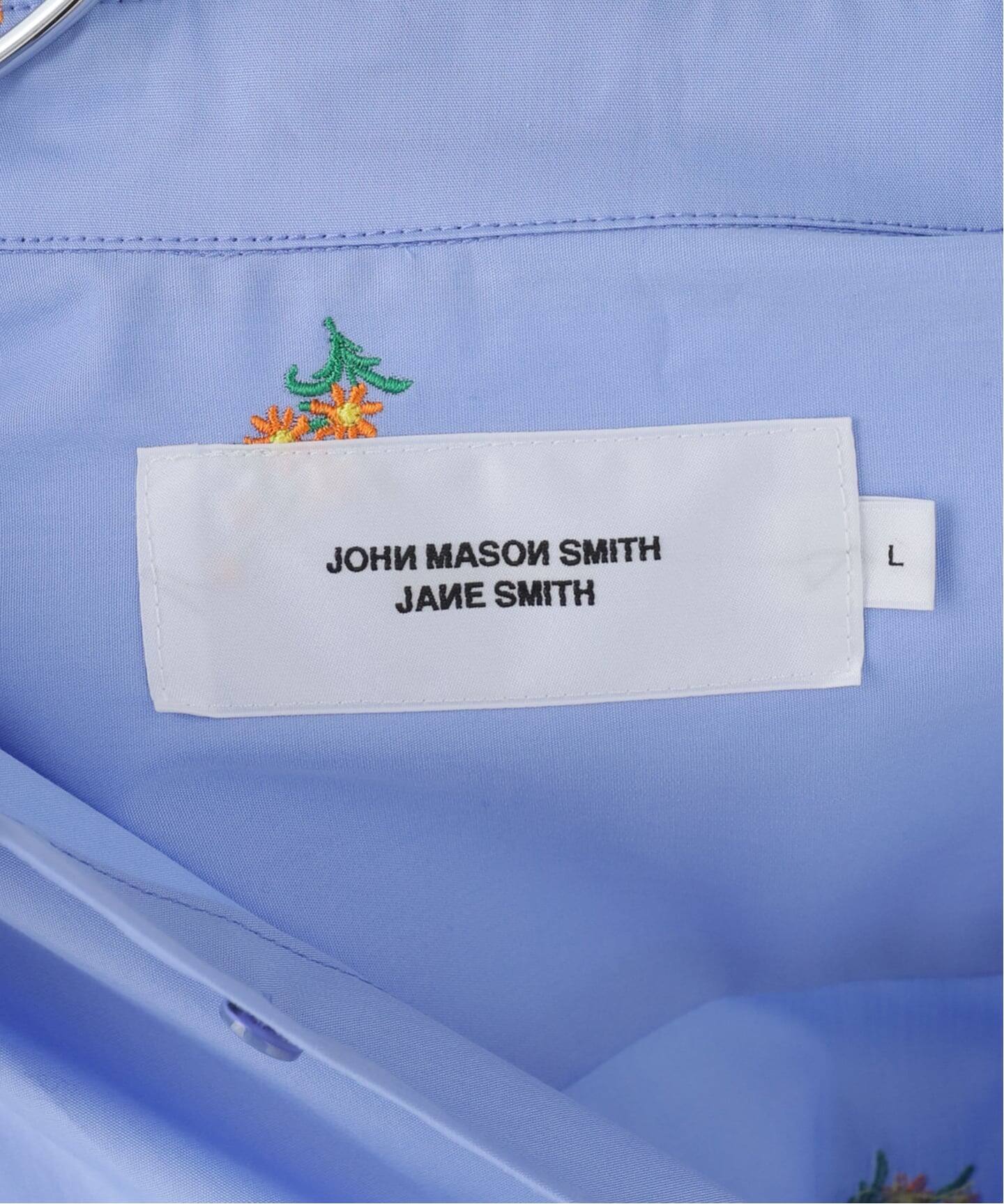JANE SMITH/ジェーンスミス flower embroidery regular col（シャツ