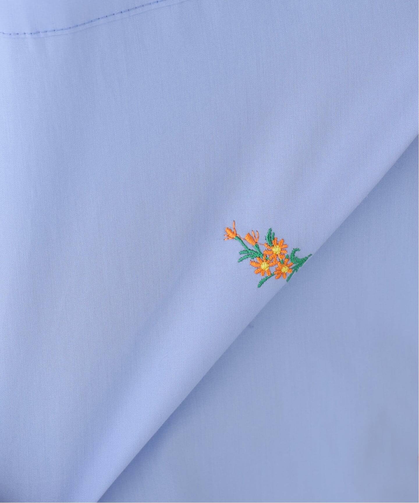 JANE SMITH/ジェーンスミス flower embroidery regular col（シャツ