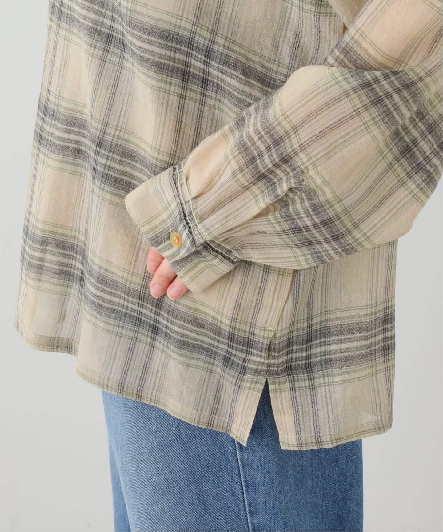 NICENESS / ナイスネス THOM オープンカラージャケットシャツ（シャツ