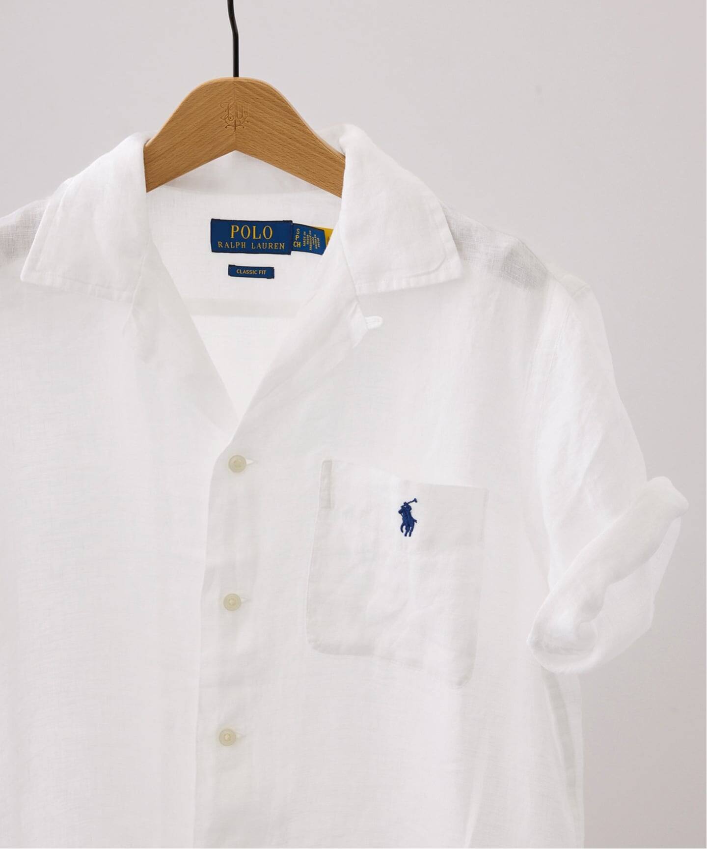 POLO RALPH LAUREN クラシックフィットリネンキャンプシャツ（シャツ 