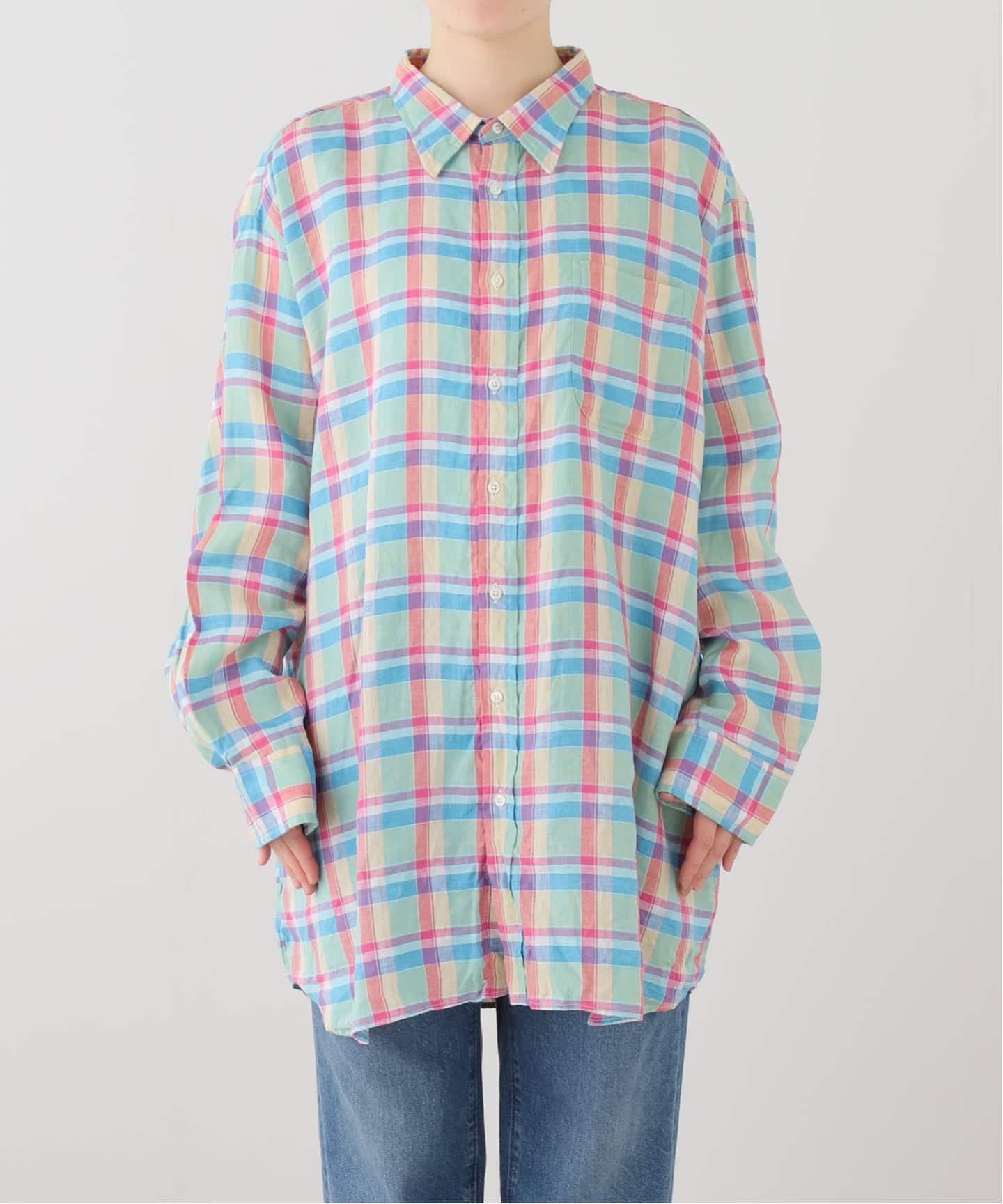 INDIVIDUALIZED SHIRTS クラシックフィットビッグシャツ（シャツ