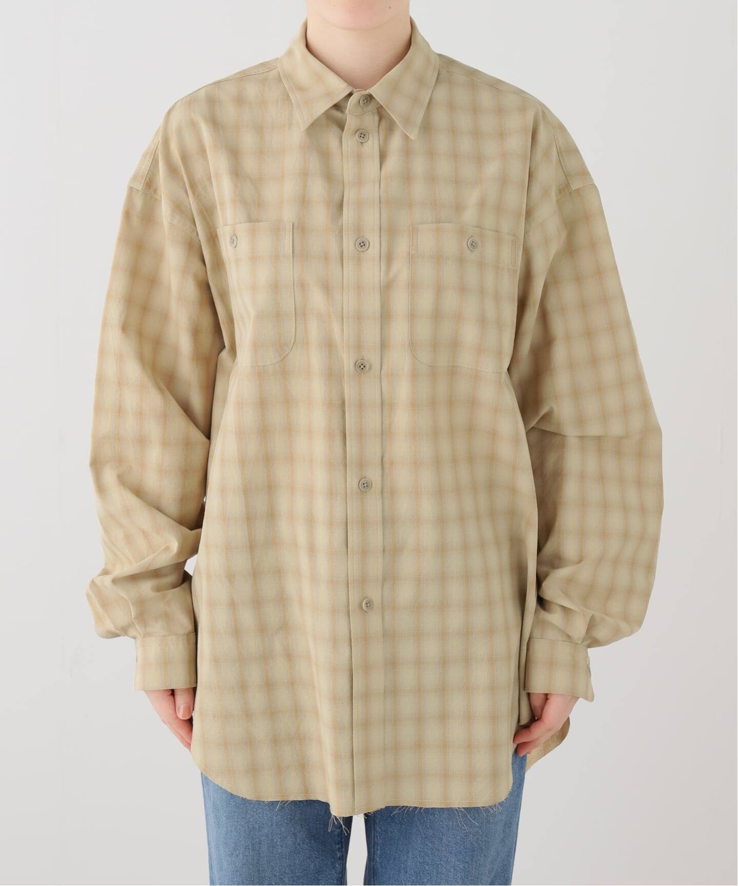 JANE SMITH shadow check work shirt（シャツ／ブラウス）｜FRAMeWORK