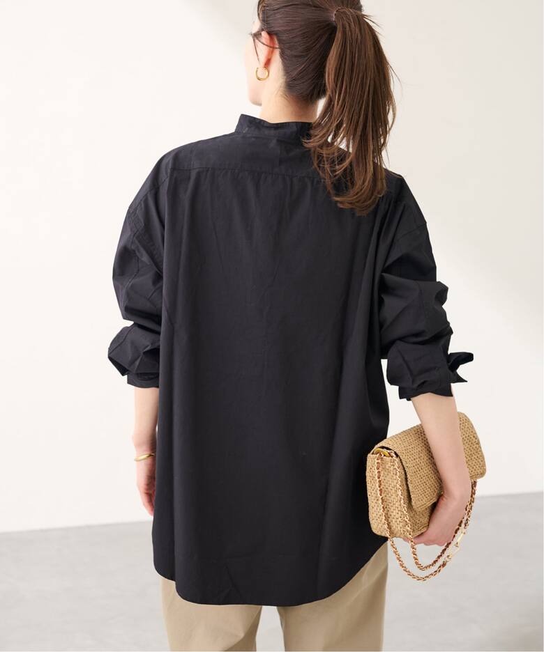 SEEALL/シーオール OVERSIZED TAXIDO SHIRTS（シャツ／ブラウス 