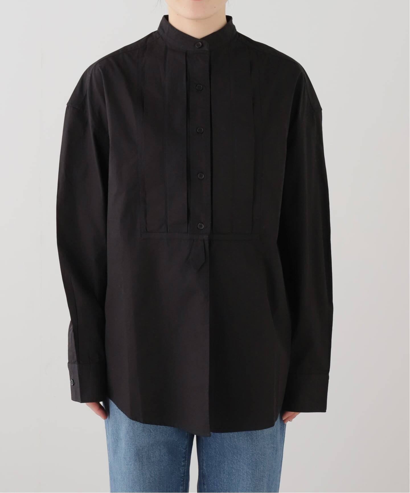 SEEALL/シーオール OVERSIZED TAXIDO SHIRTS（シャツ／ブラウス
