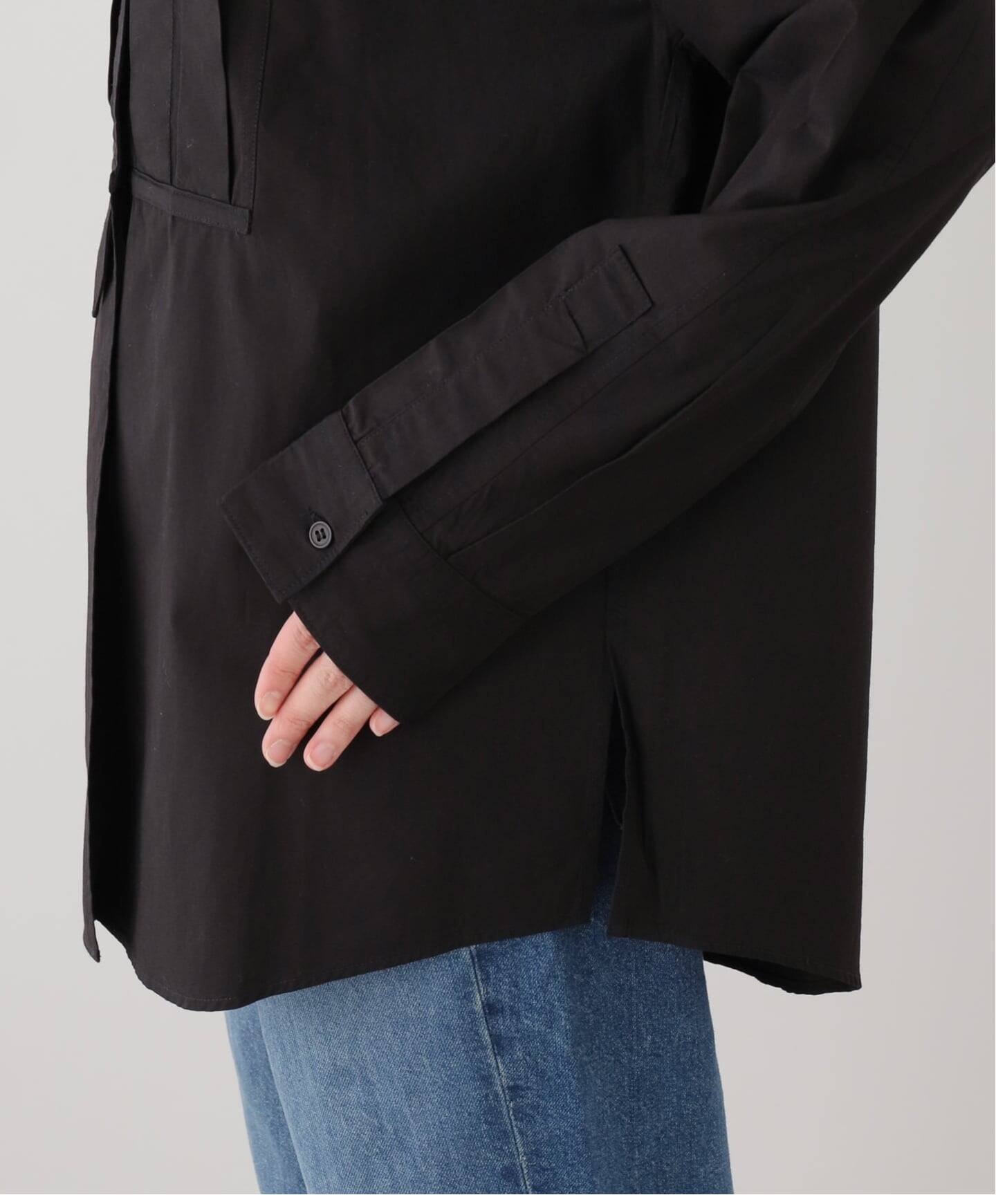 SEEALL/シーオール OVERSIZED TAXIDO SHIRTS（シャツ／ブラウス