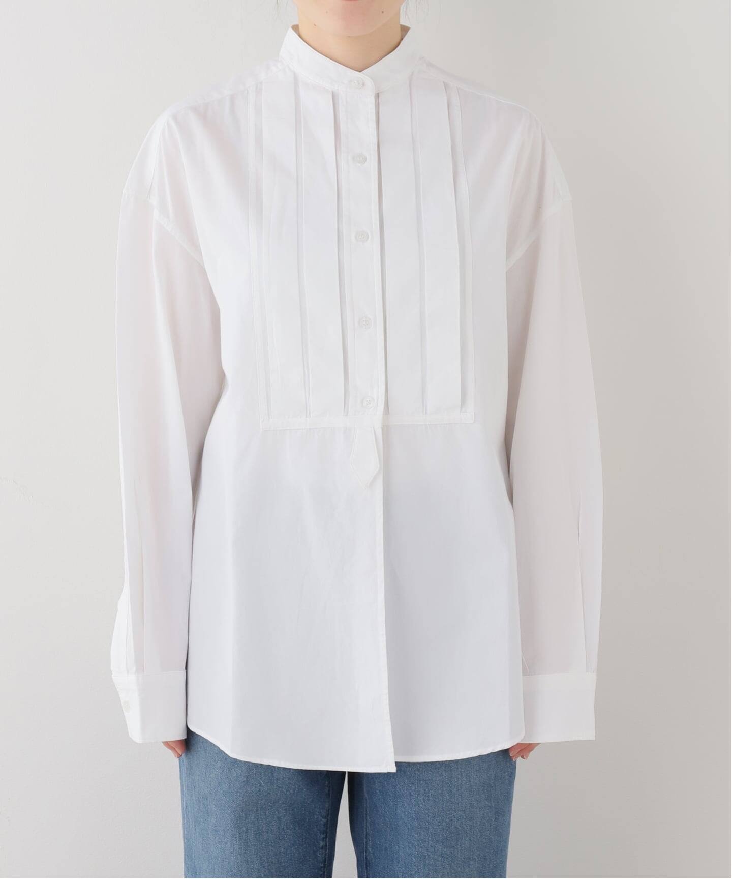SEEALL/シーオール OVERSIZED TAXIDO SHIRTS（シャツ／ブラウス