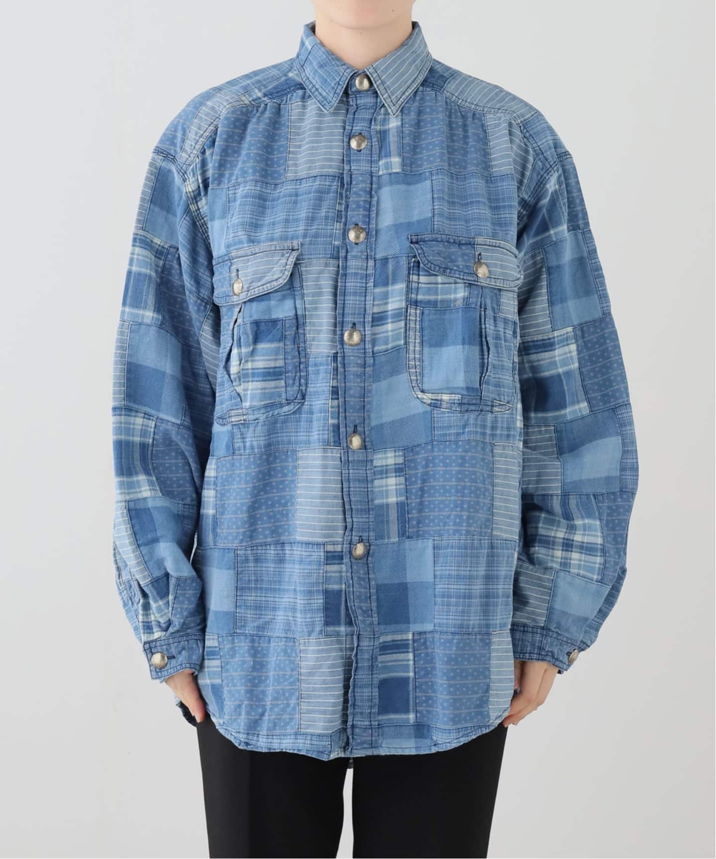 MONITALY/モニタリー GIORGIO WORK SHIRT W CONCHE（シャツ／ブラウス