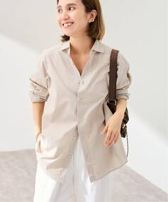 BASERANGE/ベースレンジ CLAUDE SHIRT(ベージュ)（シャツ／ブラウス 