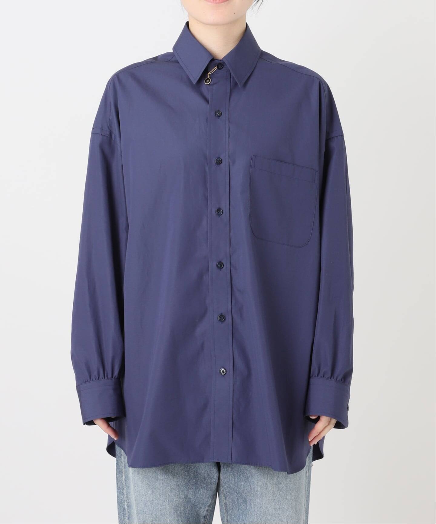 COUTURE D`ADAM/クチュールドアダム チャーム付オーバーサイズシャツ