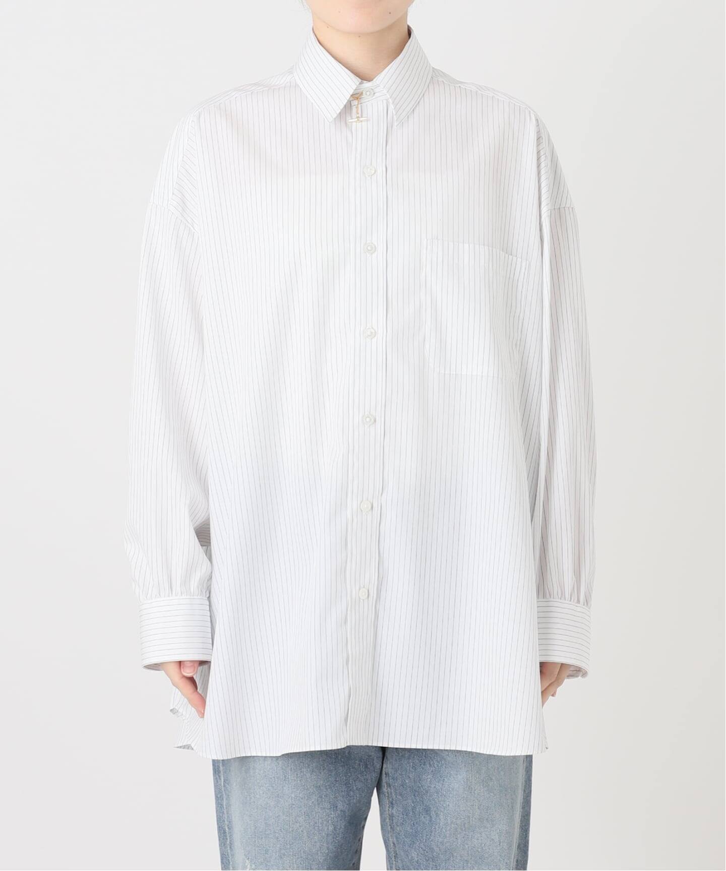 COUTURE D`ADAM/クチュールドアダム チャーム付オーバーサイズシャツ