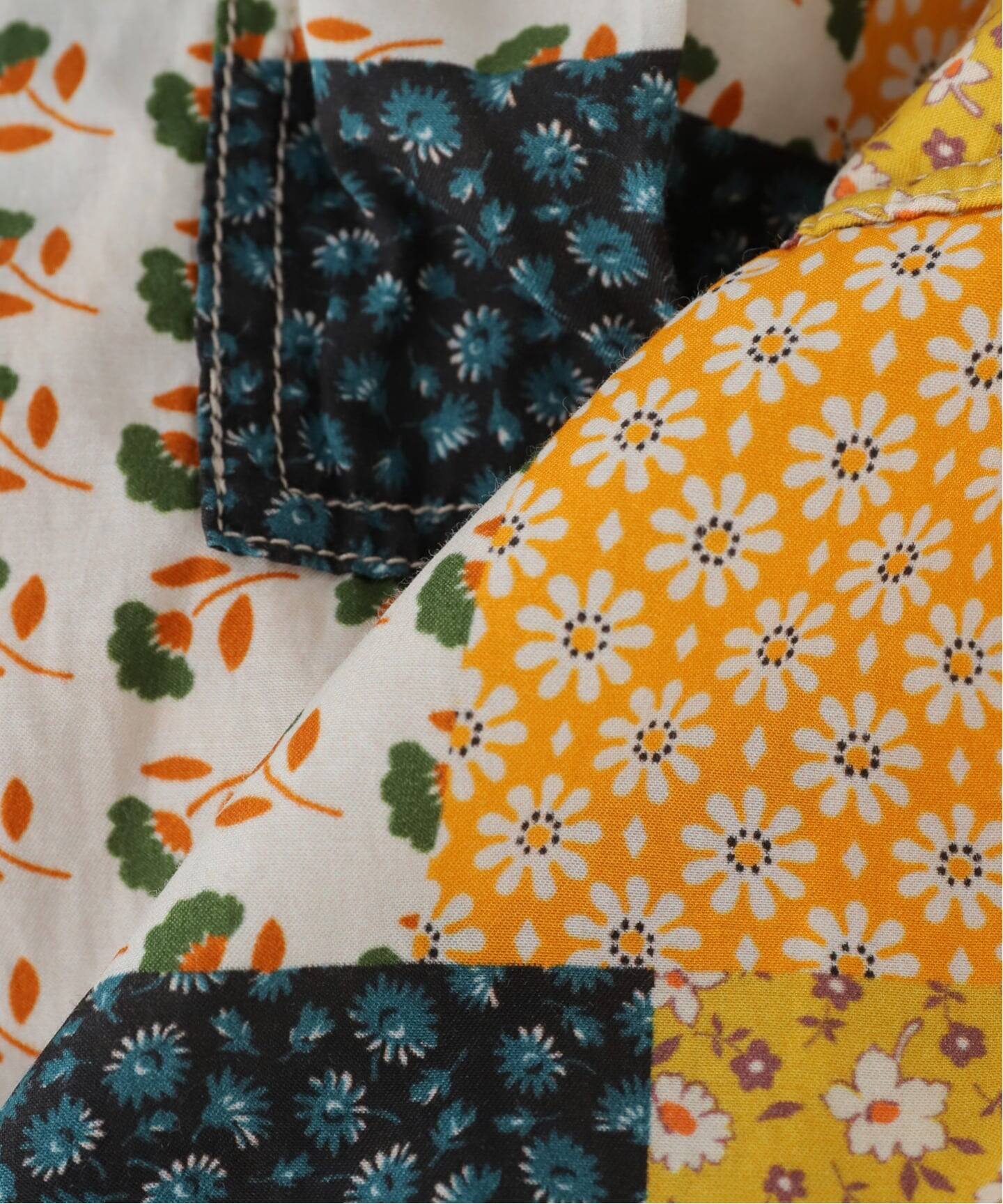 KATHARINE HAMNETT/ キャサリン ハムネット PATCHWORK SHIRT（シャツ