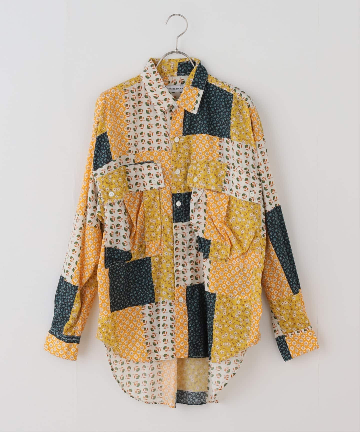 KATHARINE HAMNETT/ キャサリン ハムネット PATCHWORK SHIRT（シャツ