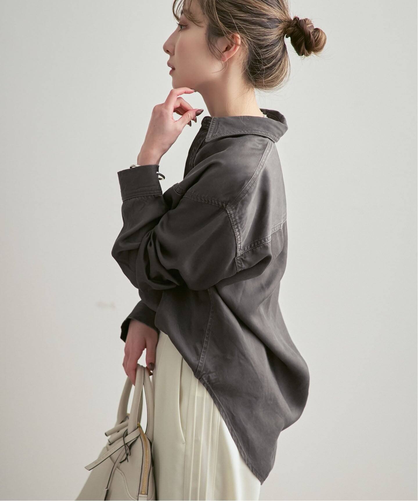 26SS先行予約》フェードカラービッグポケットシャツ（シャツ／ブラウス