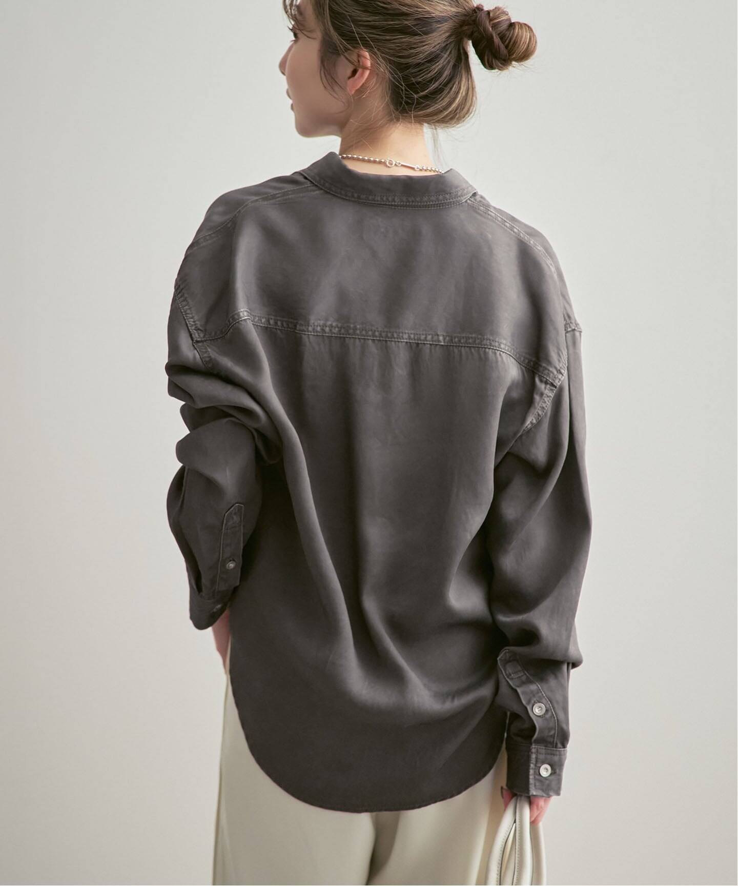 26SS先行予約》フェードカラービッグポケットシャツ（シャツ／ブラウス