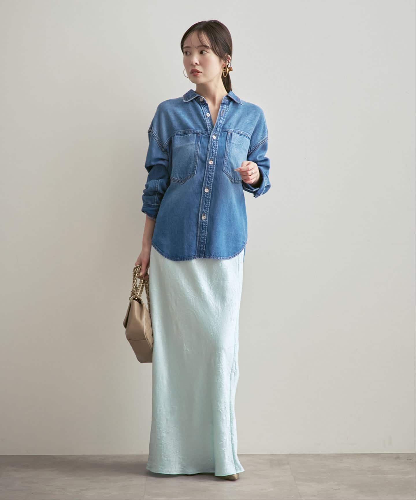 フェードカラービッグポケットシャツ（シャツ／ブラウス）｜NOBLE