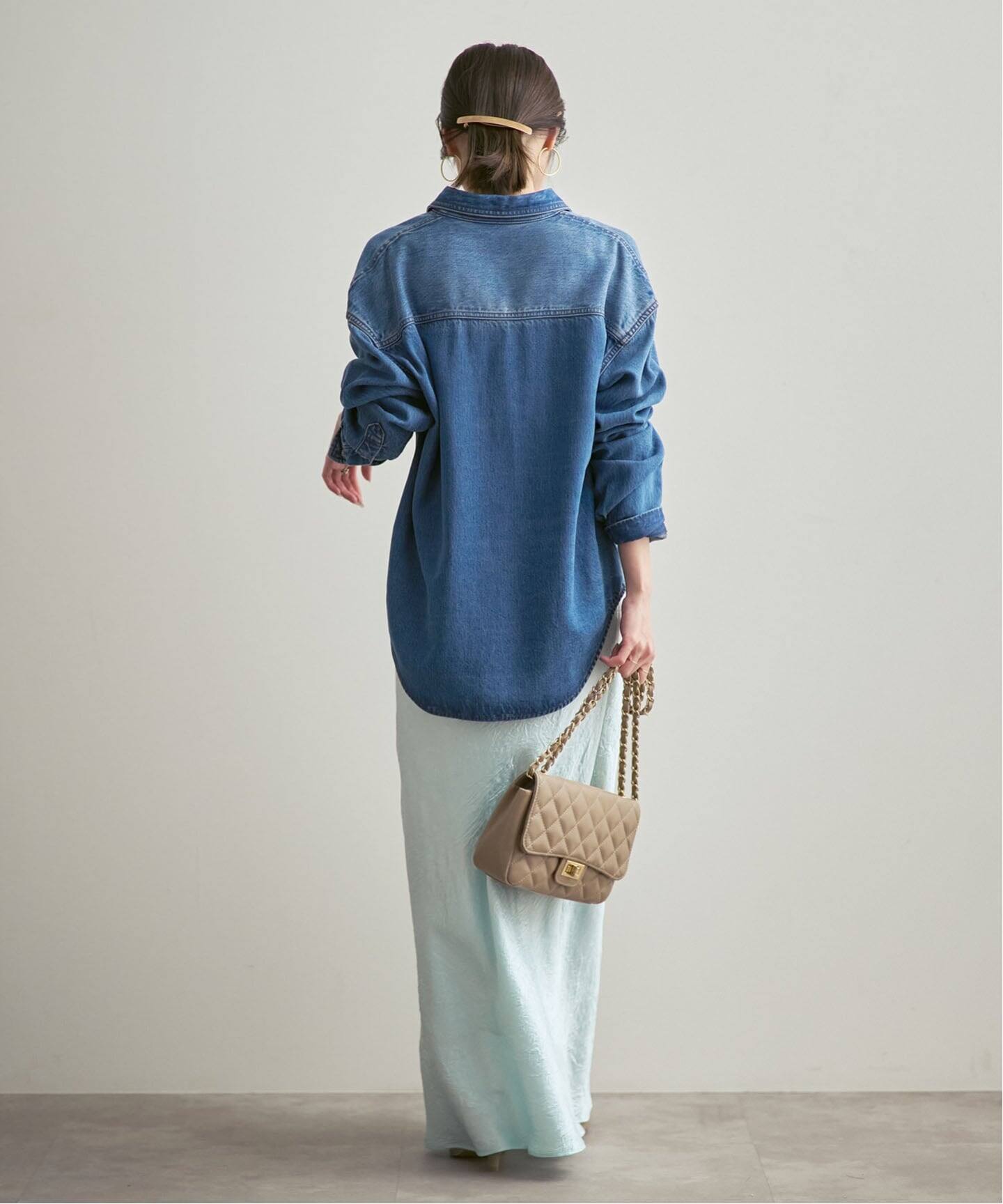 26SS先行予約》フェードカラービッグポケットシャツ（シャツ／ブラウス