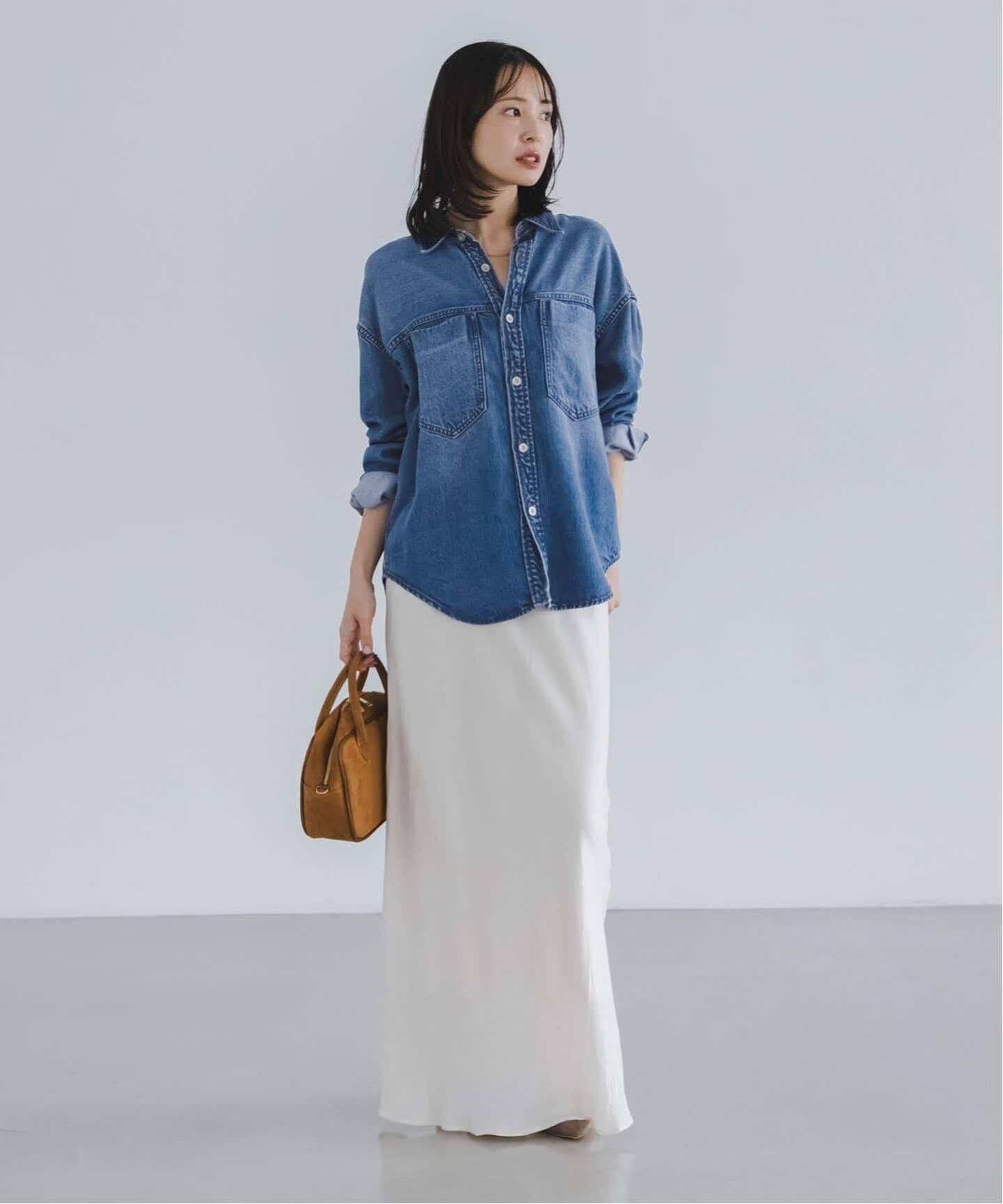 フェードカラービッグポケットシャツ（シャツ／ブラウス）｜NOBLE