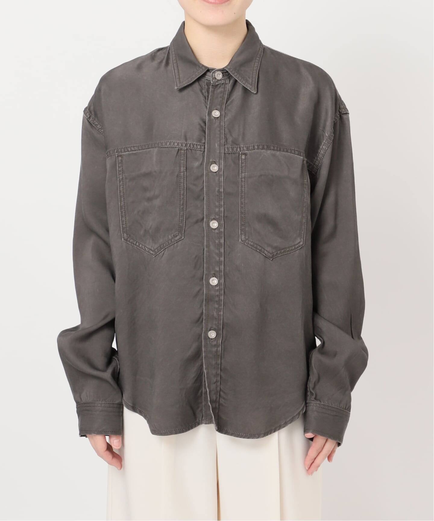 新品未使用NOBLE フェードカラービッグポケットシャツ 26SS先行予約》フェードカラービッグポケットシャツ（シャツ／ブラウス