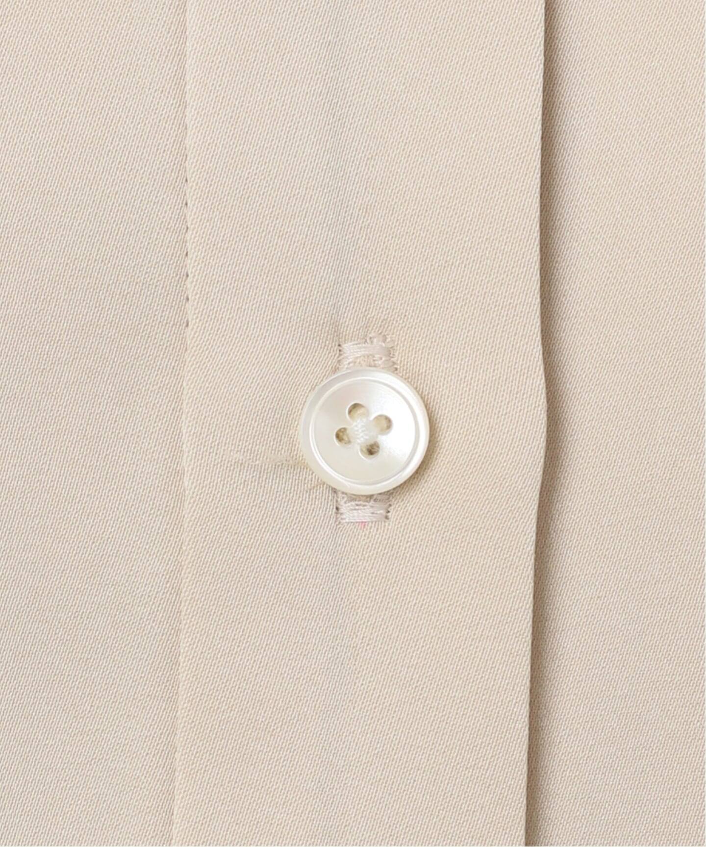セットアップ対応》ルナサテンドレープシャツ（シャツ／ブラウス 