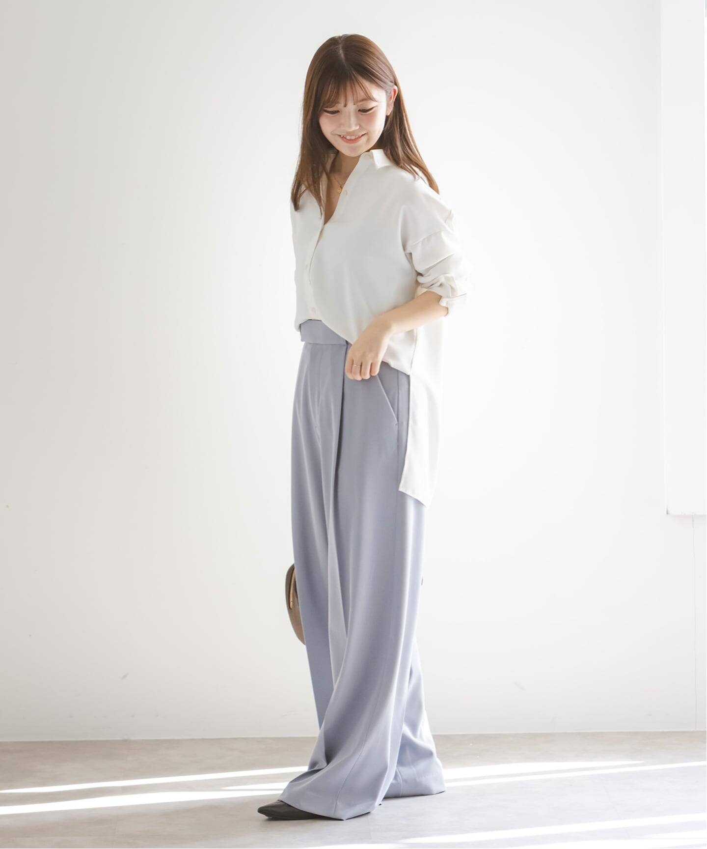 追加・新色》シーズンカラープレーンシャツ（シャツ／ブラウス