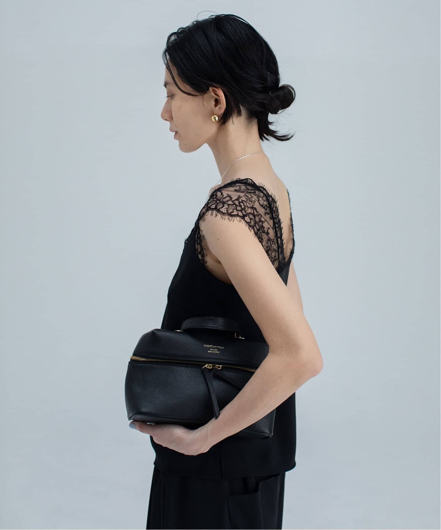 Room no.8/ルームエイト VIN-SATIN WITH LACE CAMI（キャミソール
