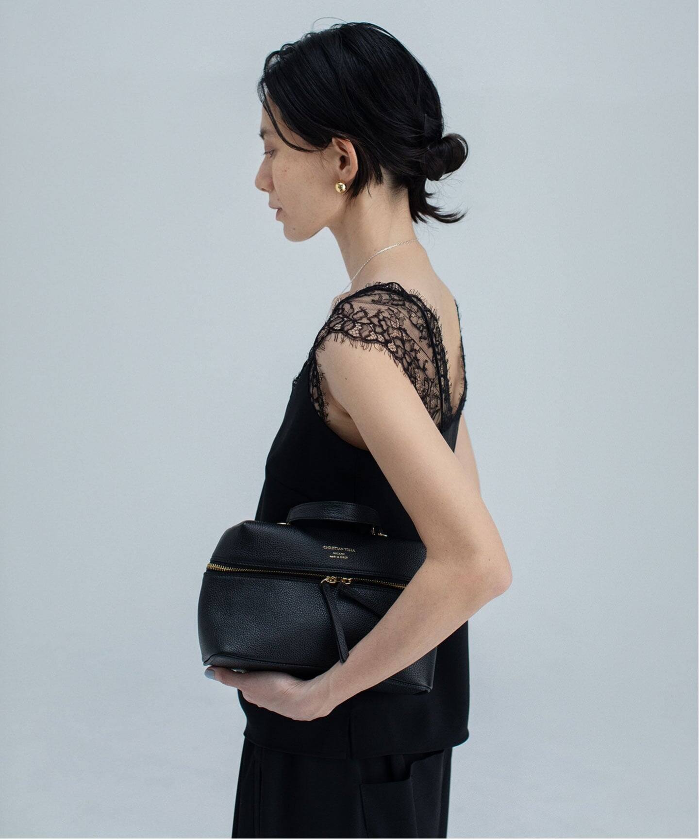 Room no.8/ルームエイト VIN-SATIN WITH LACE CAMI（キャミソール 