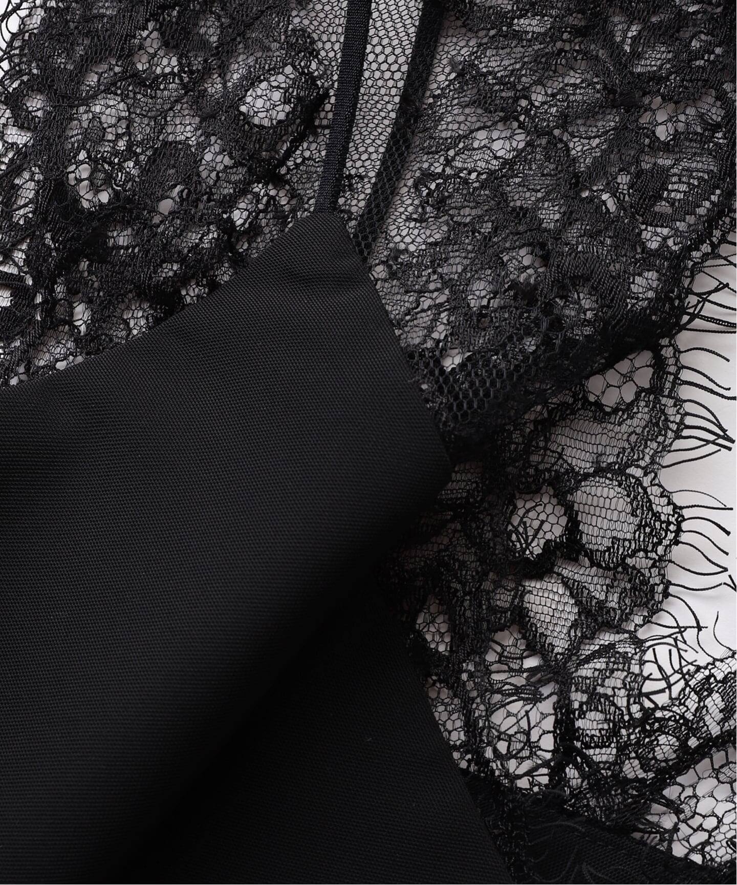 Room no.8/ルームエイト VIN-SATIN WITH LACE CAMI（キャミソール