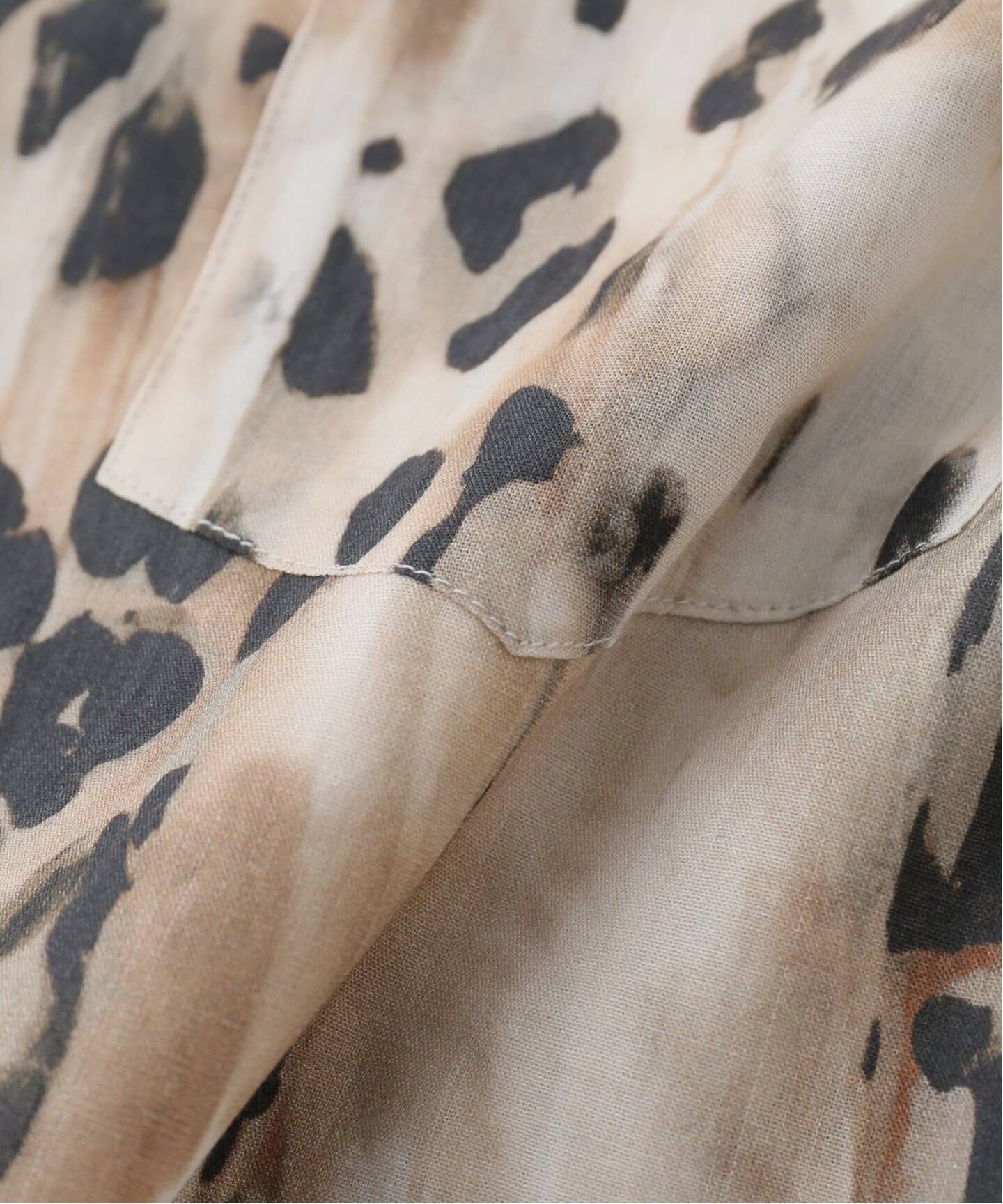 COUTURE D'ADAM/クチュールドアダム Leopard Italian Print Open