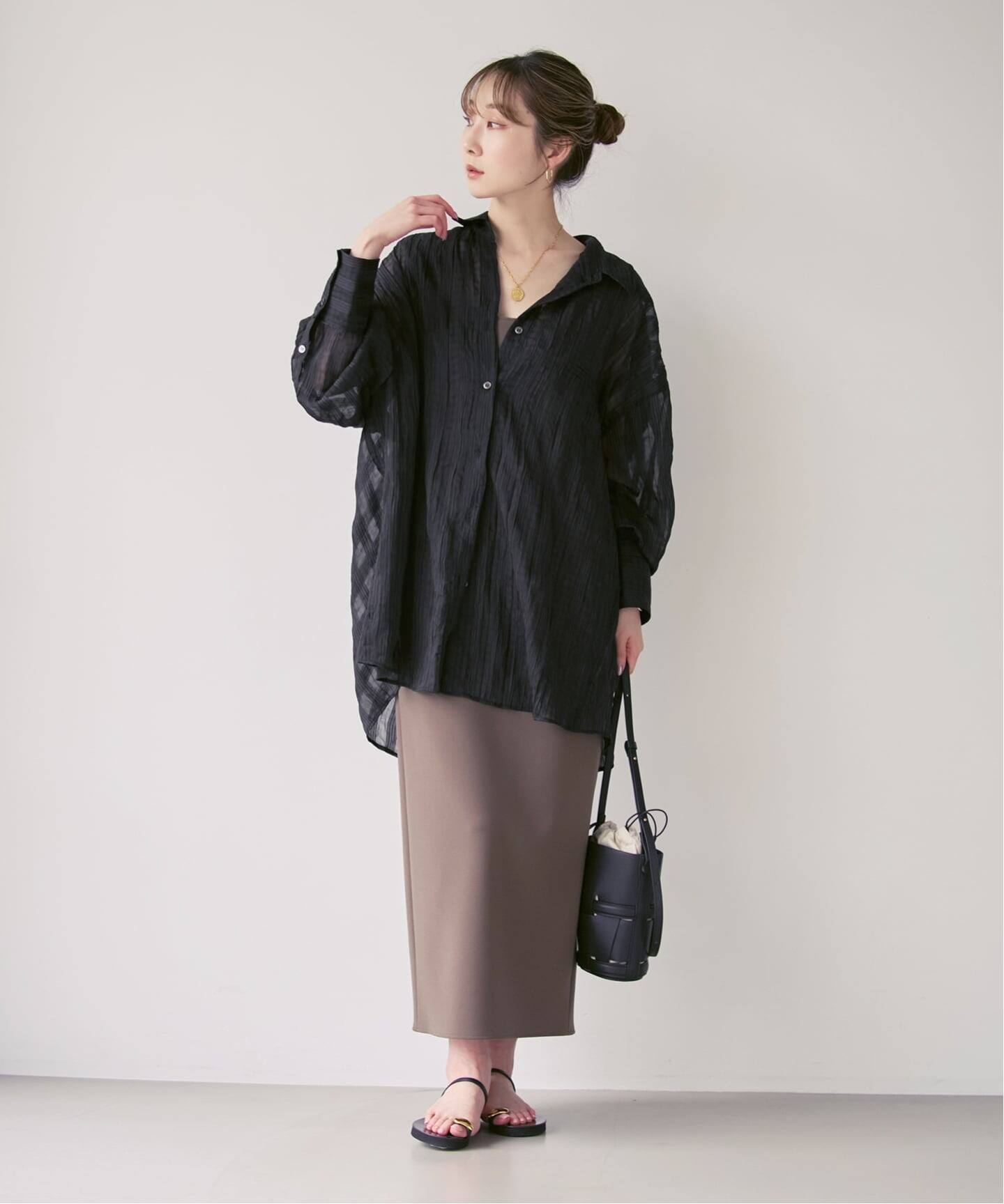NOBLE別注》PROVOKE/プロヴォーク sheer check big SH（シャツ