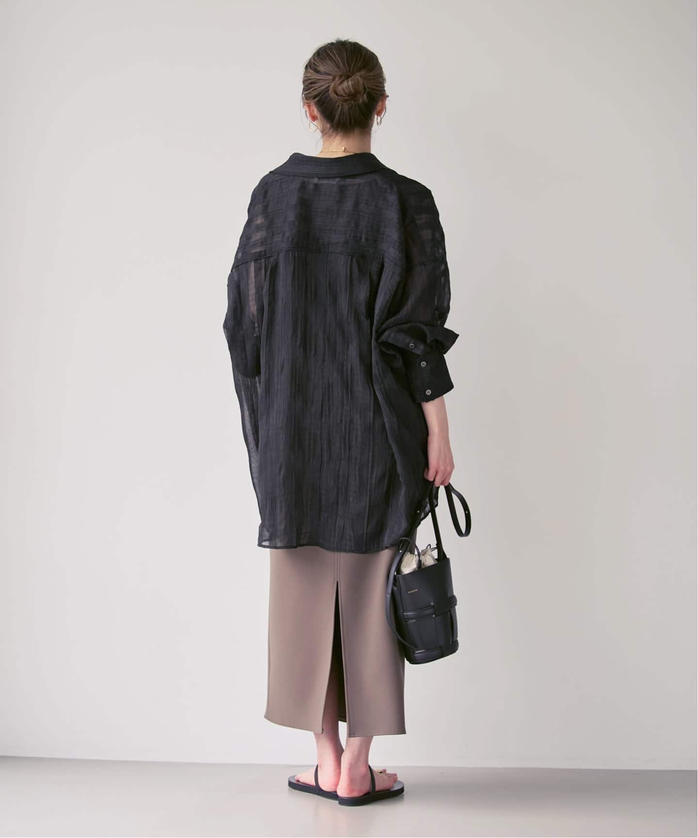 NOBLE別注》PROVOKE/プロヴォーク sheer check big SH（シャツ