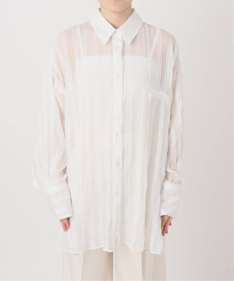 NOBLE別注》PROVOKE/プロヴォーク sheer check big SH（シャツ 