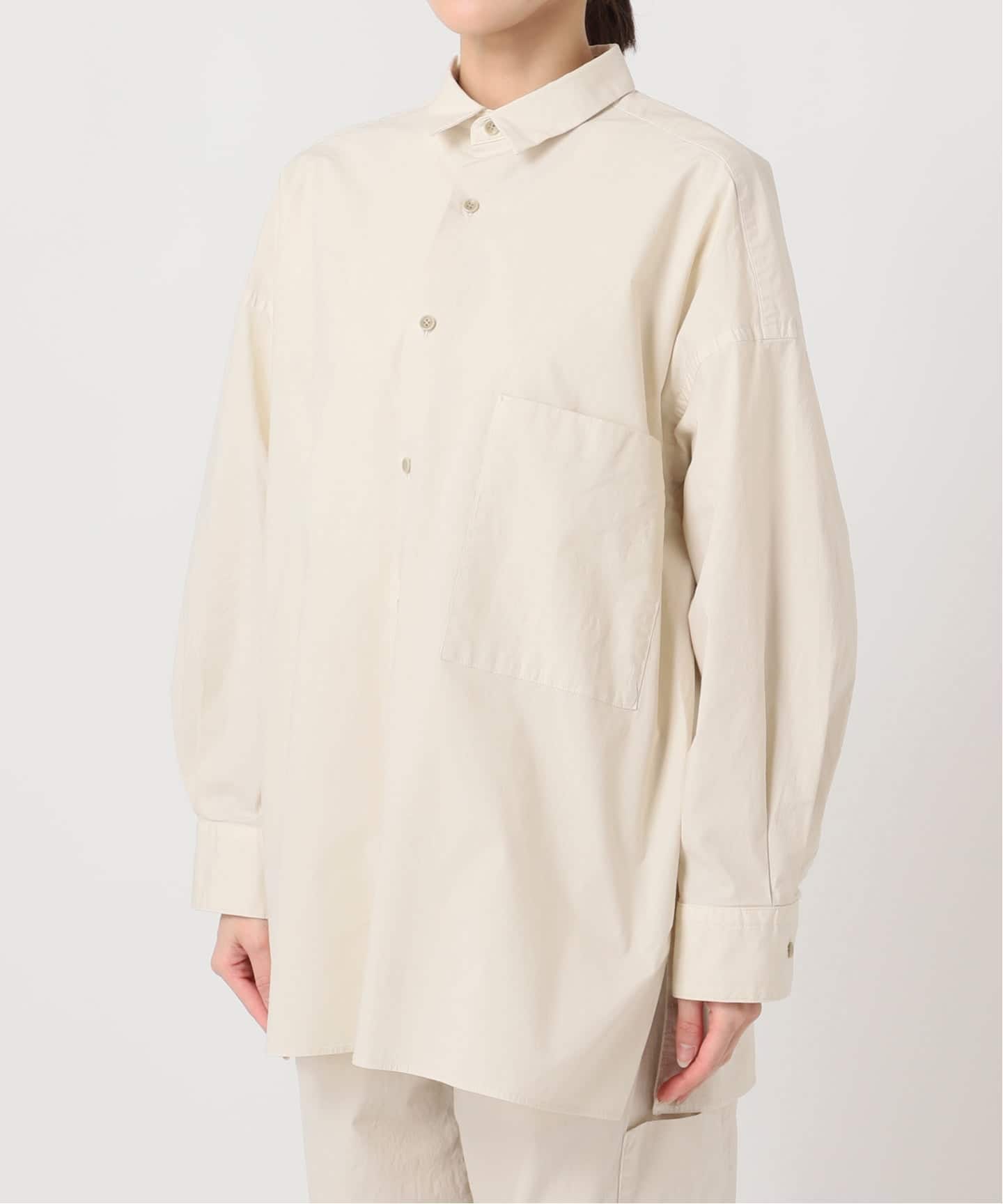 NATURAL DYE BIG SH / ナチュラルダイビッグシャツ（シャツ／ブラウス