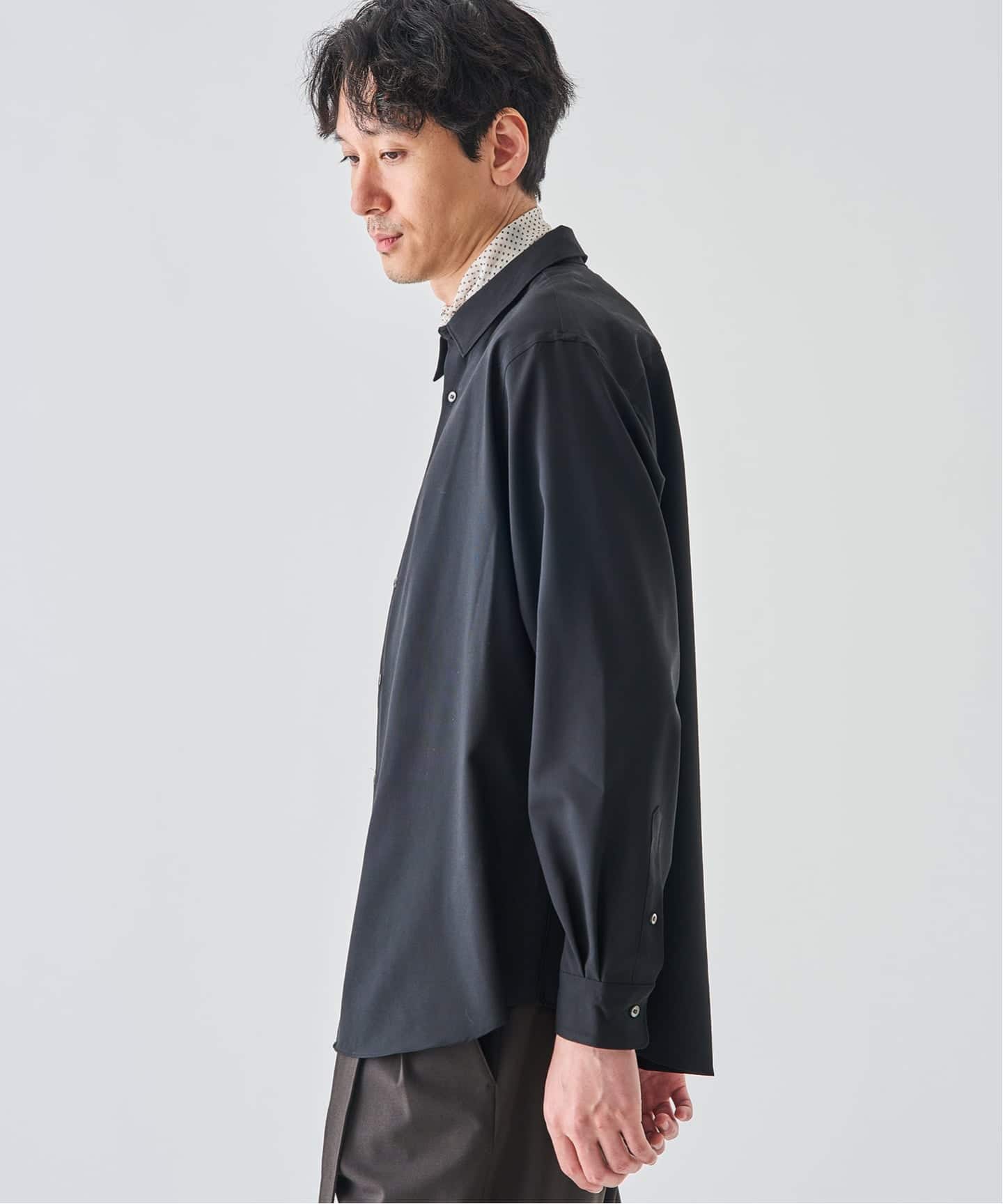 SUPER 100's ウール レギュラー シャツ（シャツ／ブラウス）｜EDIFICE
