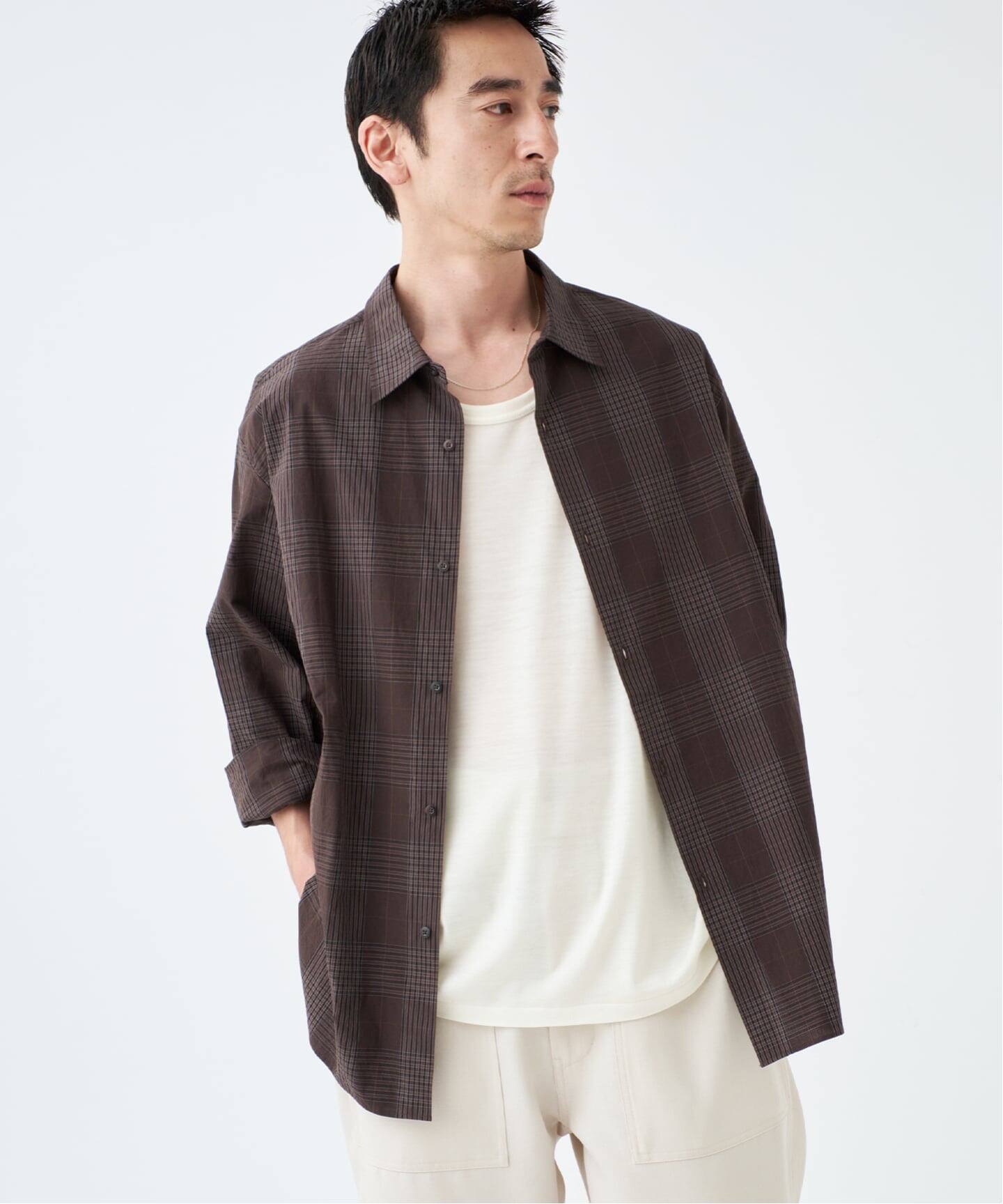 ETS.MATERIAUX(マテリオ) フレンチ ワーク シャツ（シャツ／ブラウス