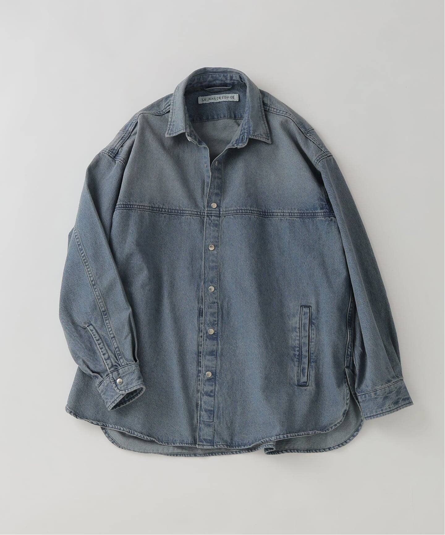 LE JEAN DE EDIFICE 9オンス デニムシャツ（デニムジャケット