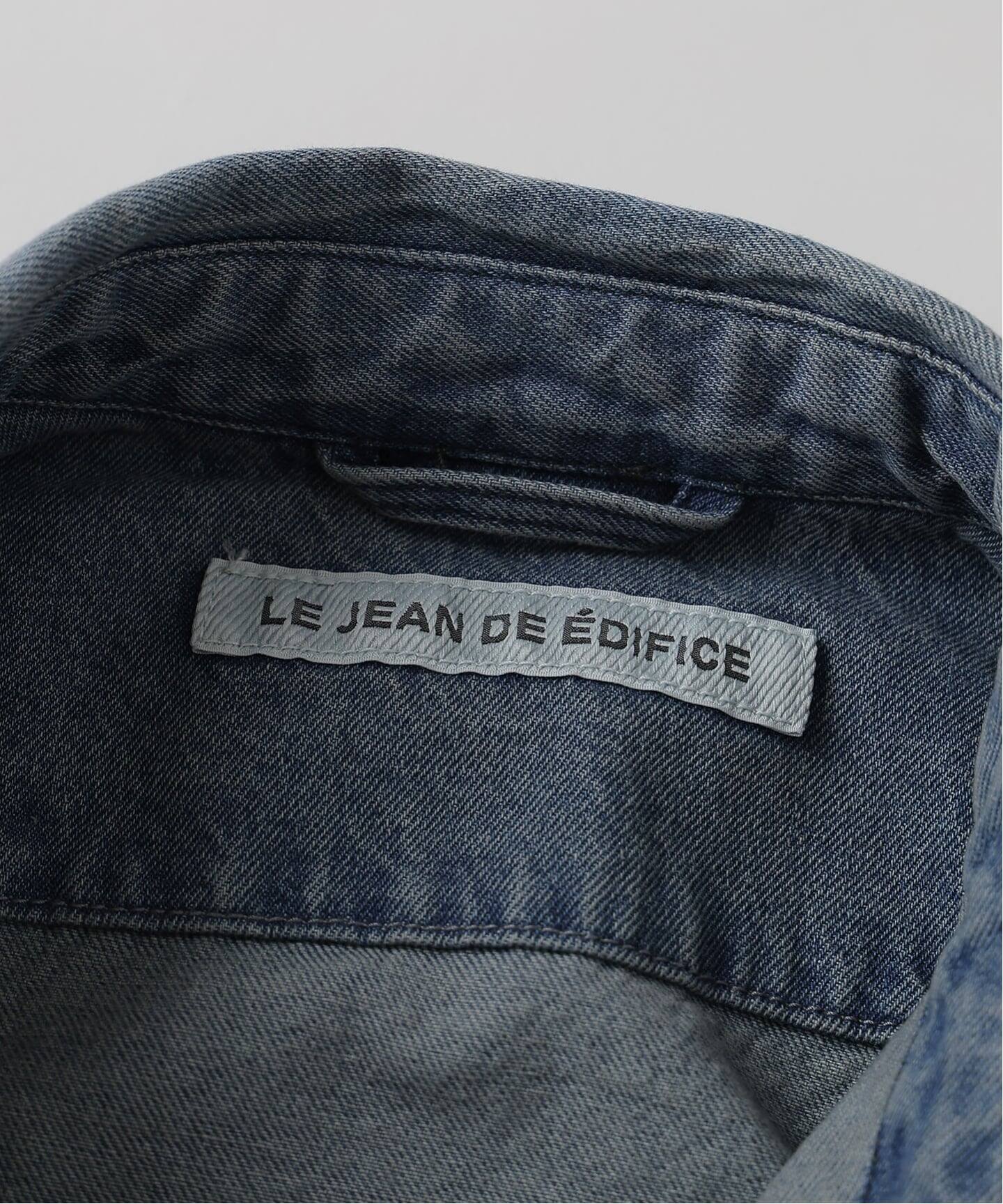 LE JEAN DE EDIFICE 9オンス デニムシャツ（デニムジャケット