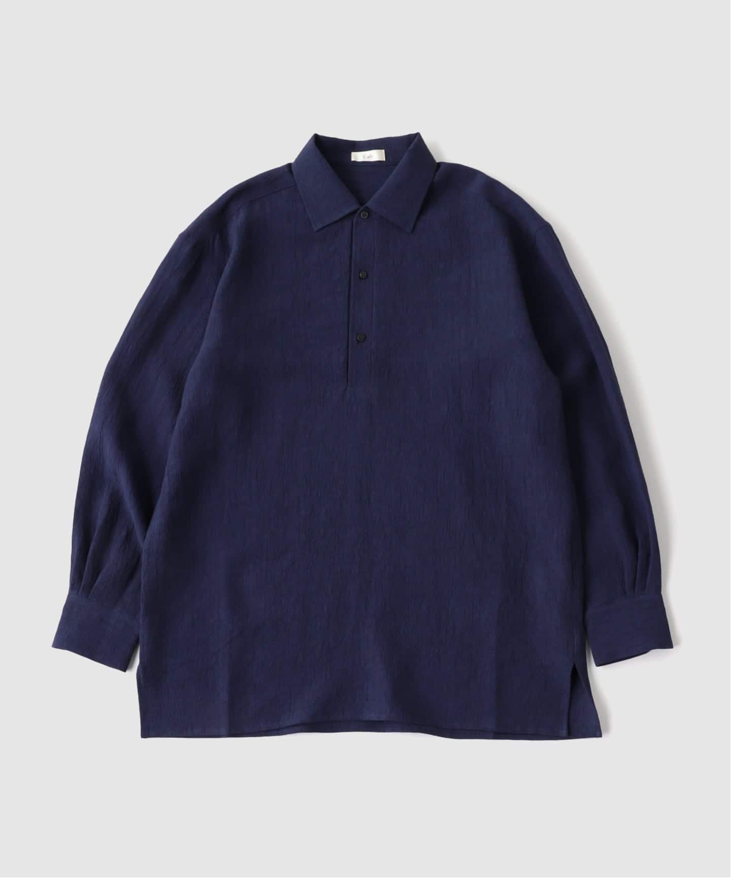 d*様 Cale (カル) ウオーターツイストリネン S/S シャツ Cale (カル) ウオーターリネンツイスト ソリッド P/Oシャツ（シャツ