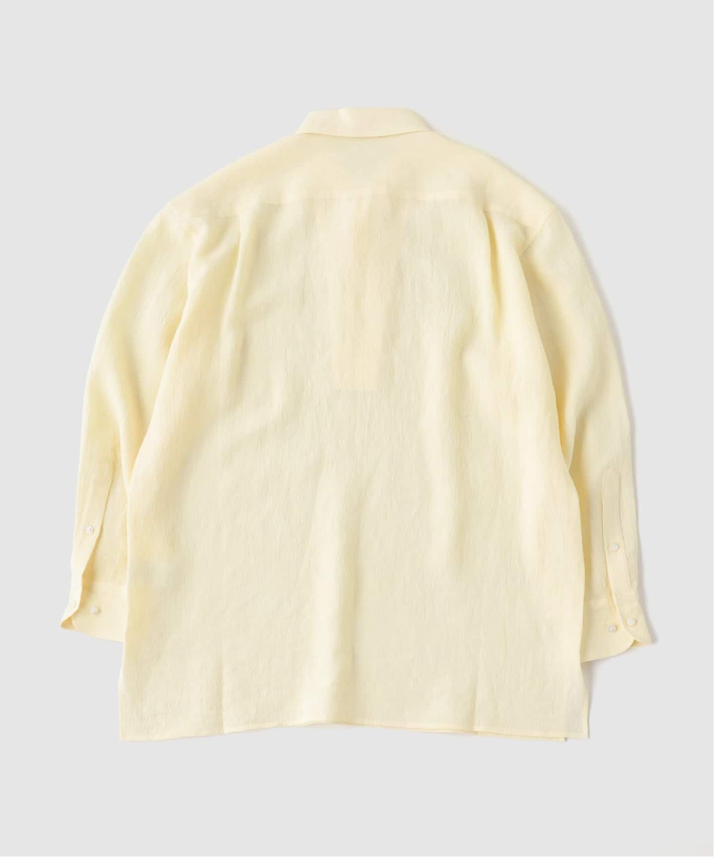 Cale (カル) 別注 ウオーターツイストリネン P/Oシャツ（シャツ