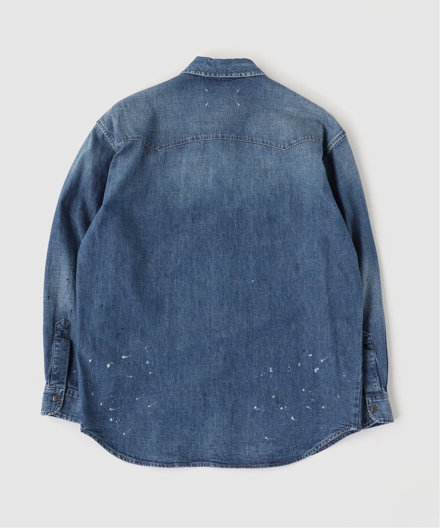 MAISON MARGIELA(メゾン マルジェラ) BICOLOR DENIM SHIRT（シャツ