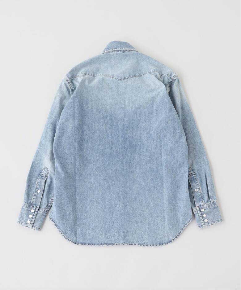HUSBANDS（ハズバンズ） WESTERN SHIRT IN COTTON DENIM（シャツ 