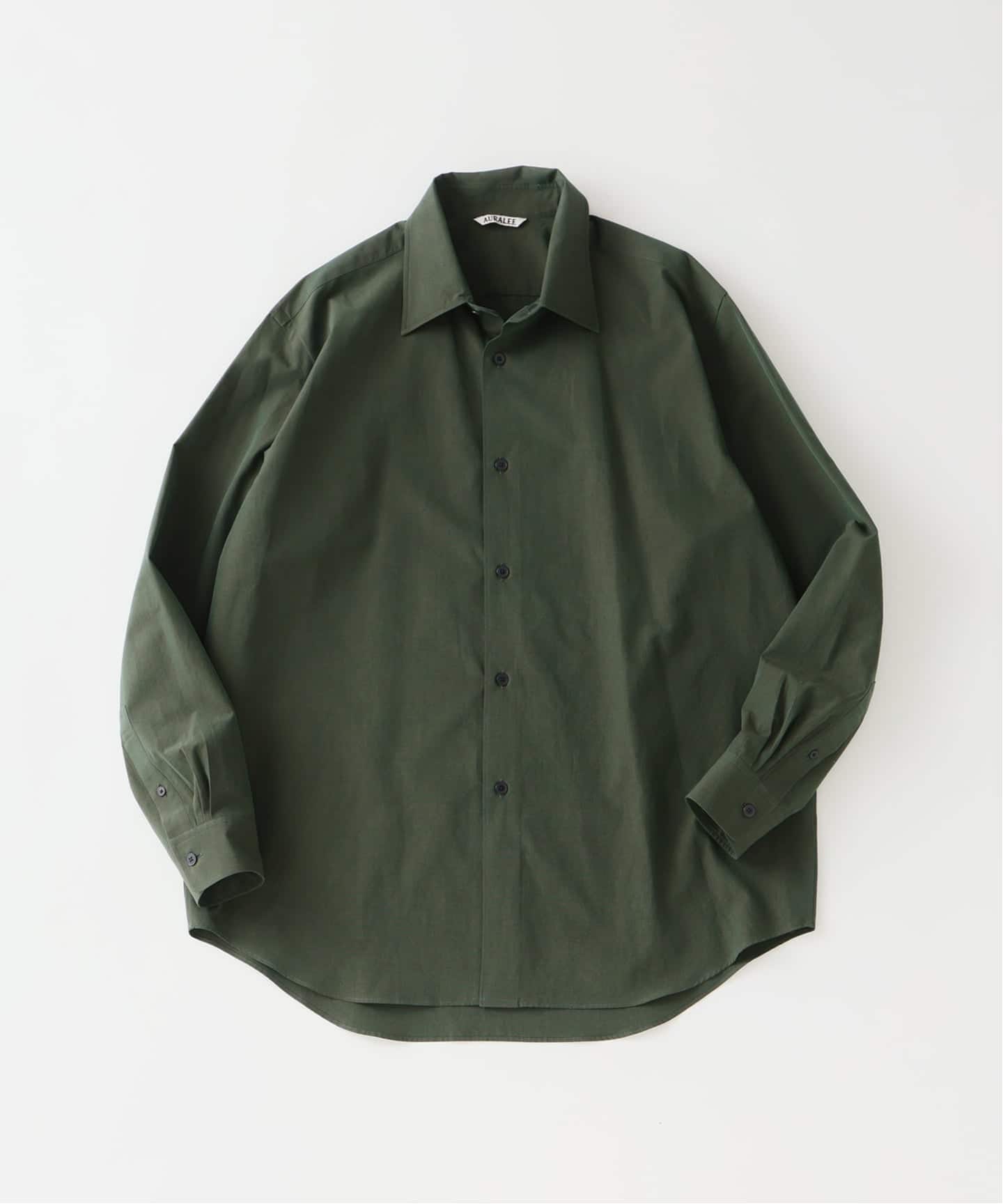 AURALEE (オーラリー) WASHED FINX WEATHER CHAMBRAY SHIRT（シャツ