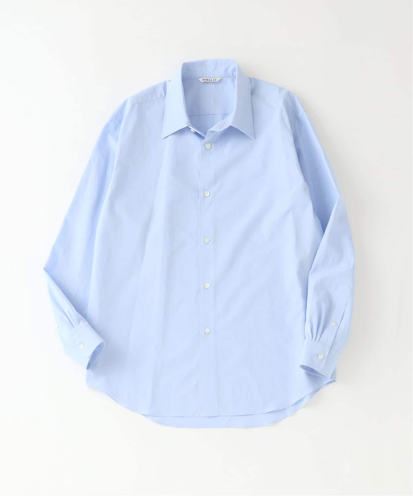 AURALEE (オーラリー) WASHED FINX WEATHER CHAMBRAY SHIRT（シャツ