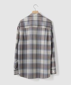 AURALEE (オーラリー) SUPER LIGHT WOOL CHECK SHIRT（シャツ 