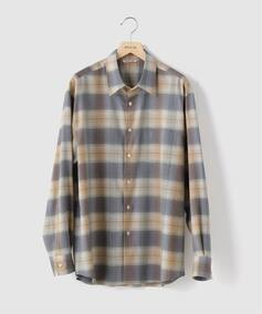 AURALEE (オーラリー) SUPER LIGHT WOOL CHECK SHIRT（シャツ 