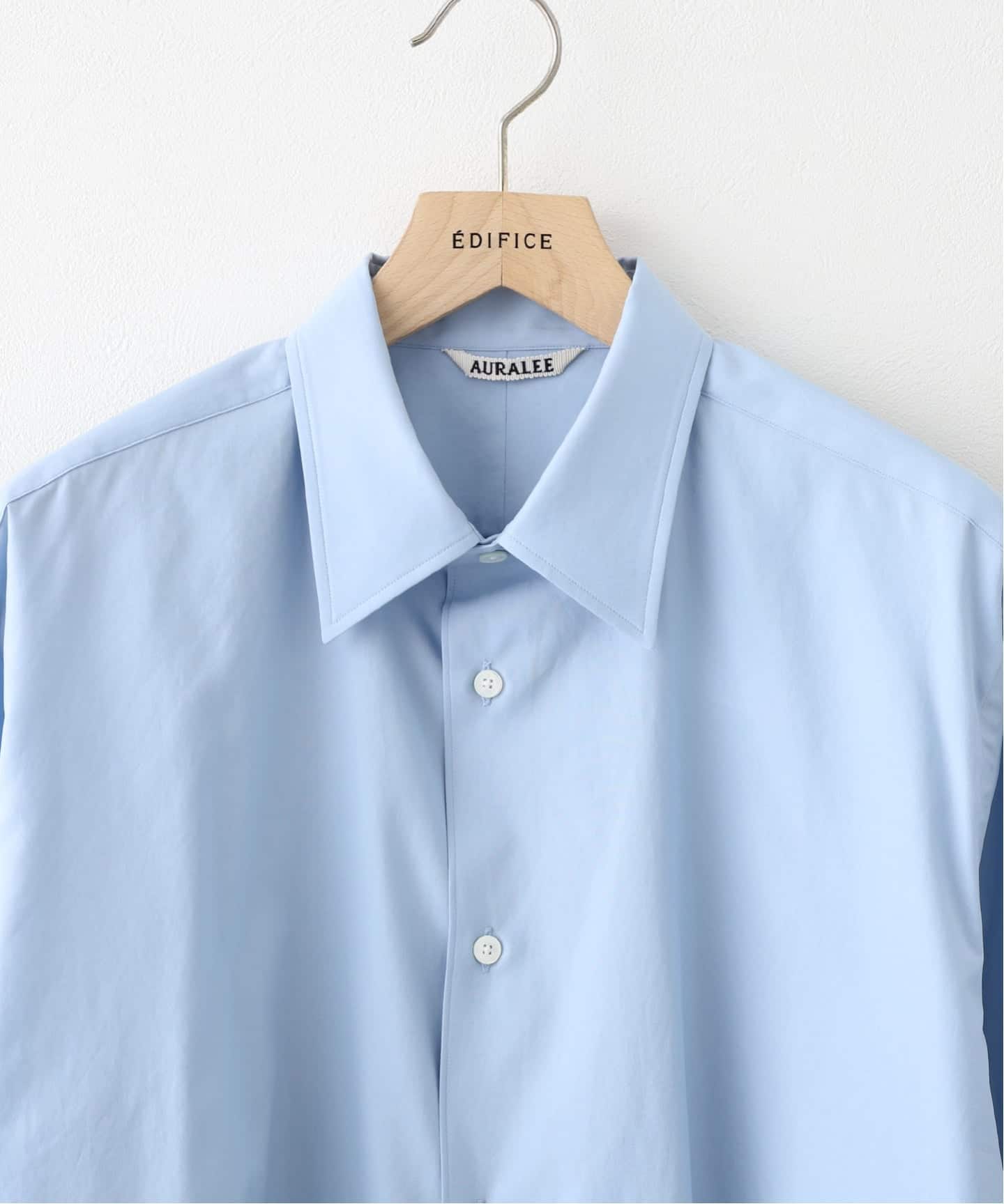AURALEE (オーラリー) WASHED FINX TWILL SHIRT（シャツ／ブラウス