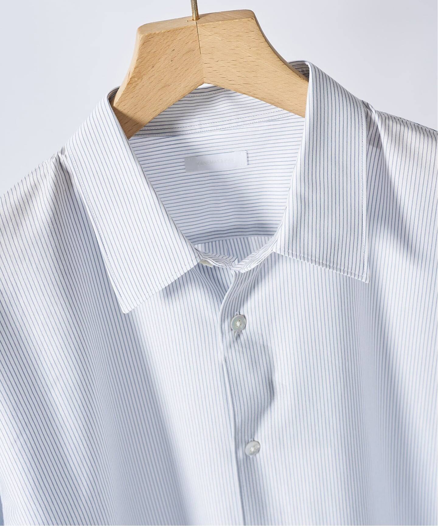 Kanemasa Phil. (カネマサ フィル)46G Stripe Modest Shirts（シャツ 