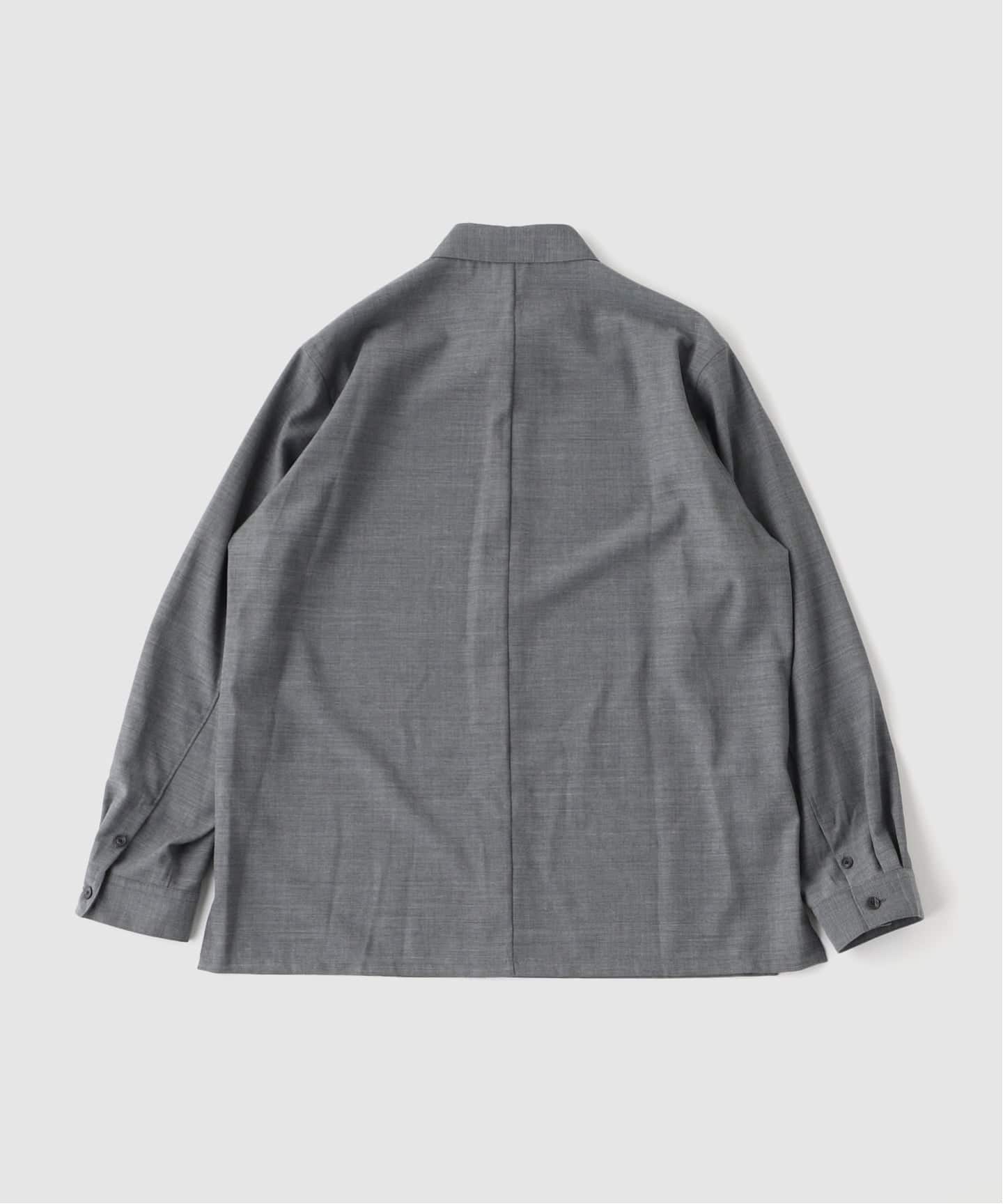 ATON（エイトン） TWIST WOOL GAUZE LOOSE FIT SHIRT（シャツ